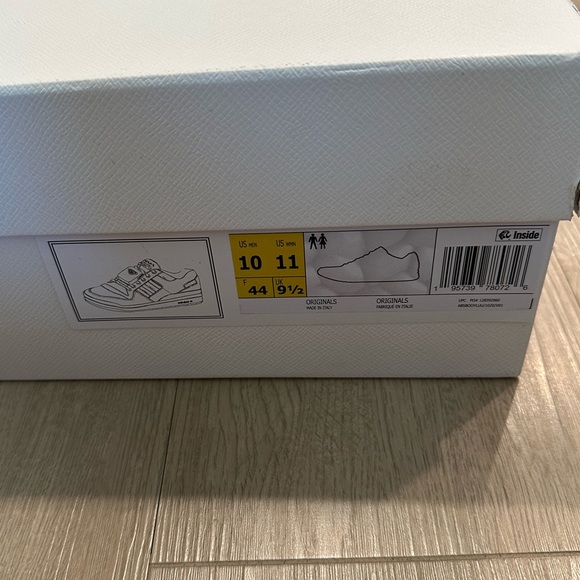 Prada x Adidas White Sneakers - Picture 5 of 5